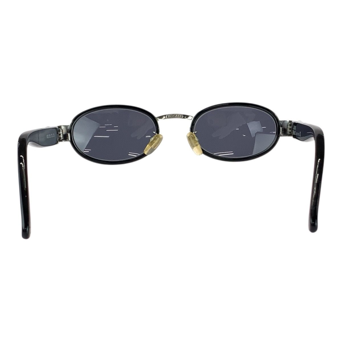 Loewe Vintage Medusa Black Silver Acetate Metal Mod Sunglasses Eyewear — view 3