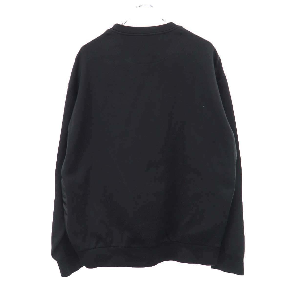 Prada Technical Cotton Sweatshirt Shirt Black — view 2
