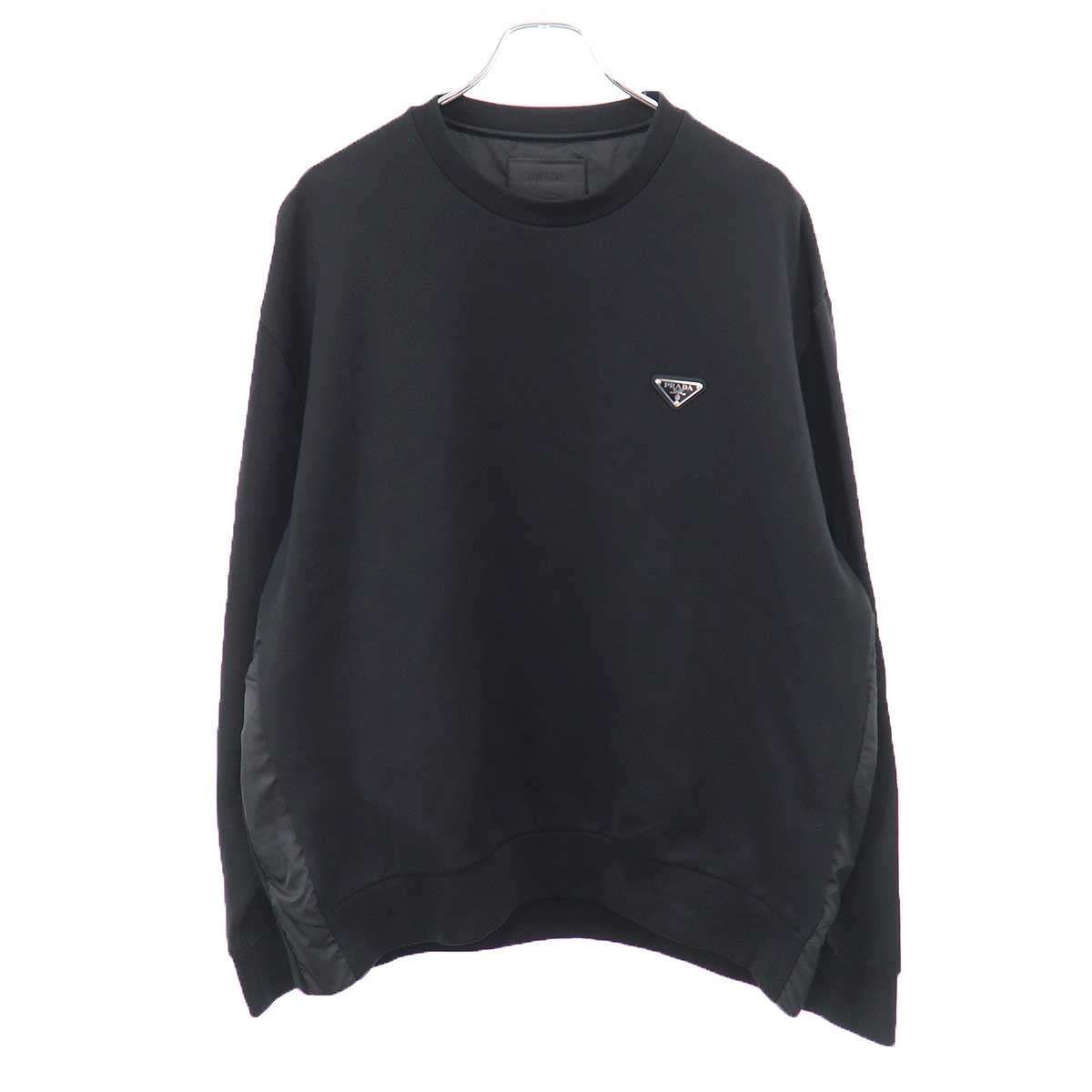 Prada Technical Cotton Sweatshirt Shirt Black