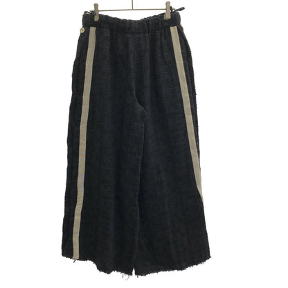 Gucci Sample Side Button Line Easy Pants Zansi Black — view 2
