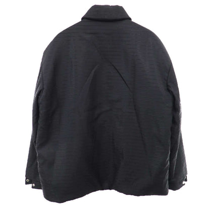 Prada Re-Nylon Patted Shirt Jacket Black — view 2