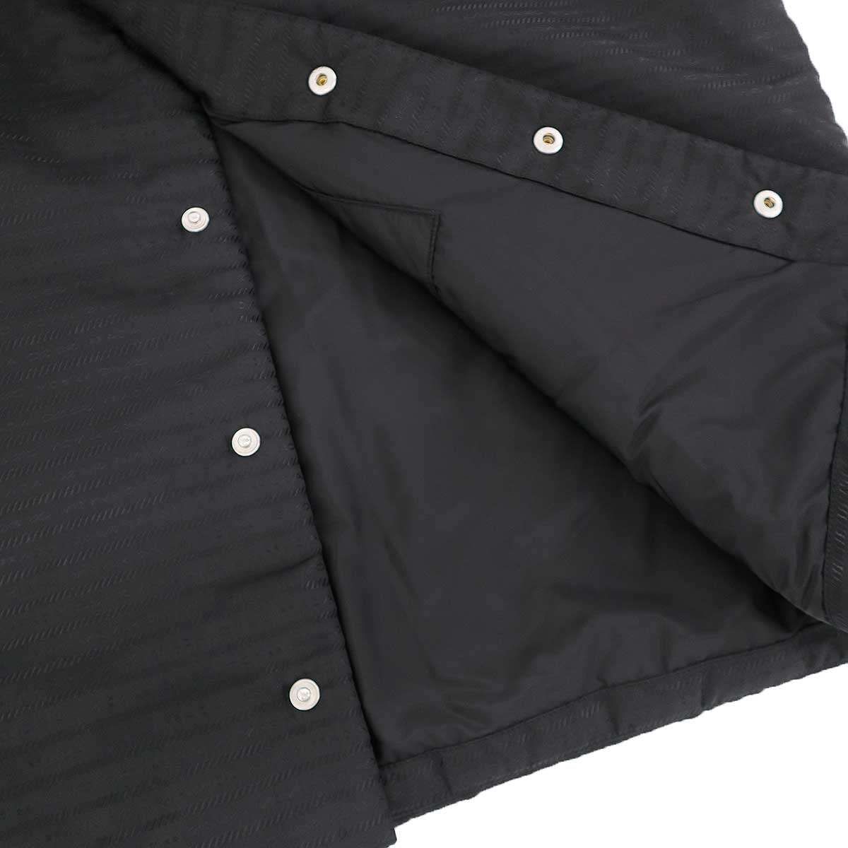 Prada Re-Nylon Patted Shirt Jacket Black — view 6