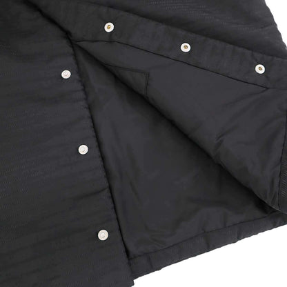 Prada Re-Nylon Patted Shirt Jacket Black — view 6