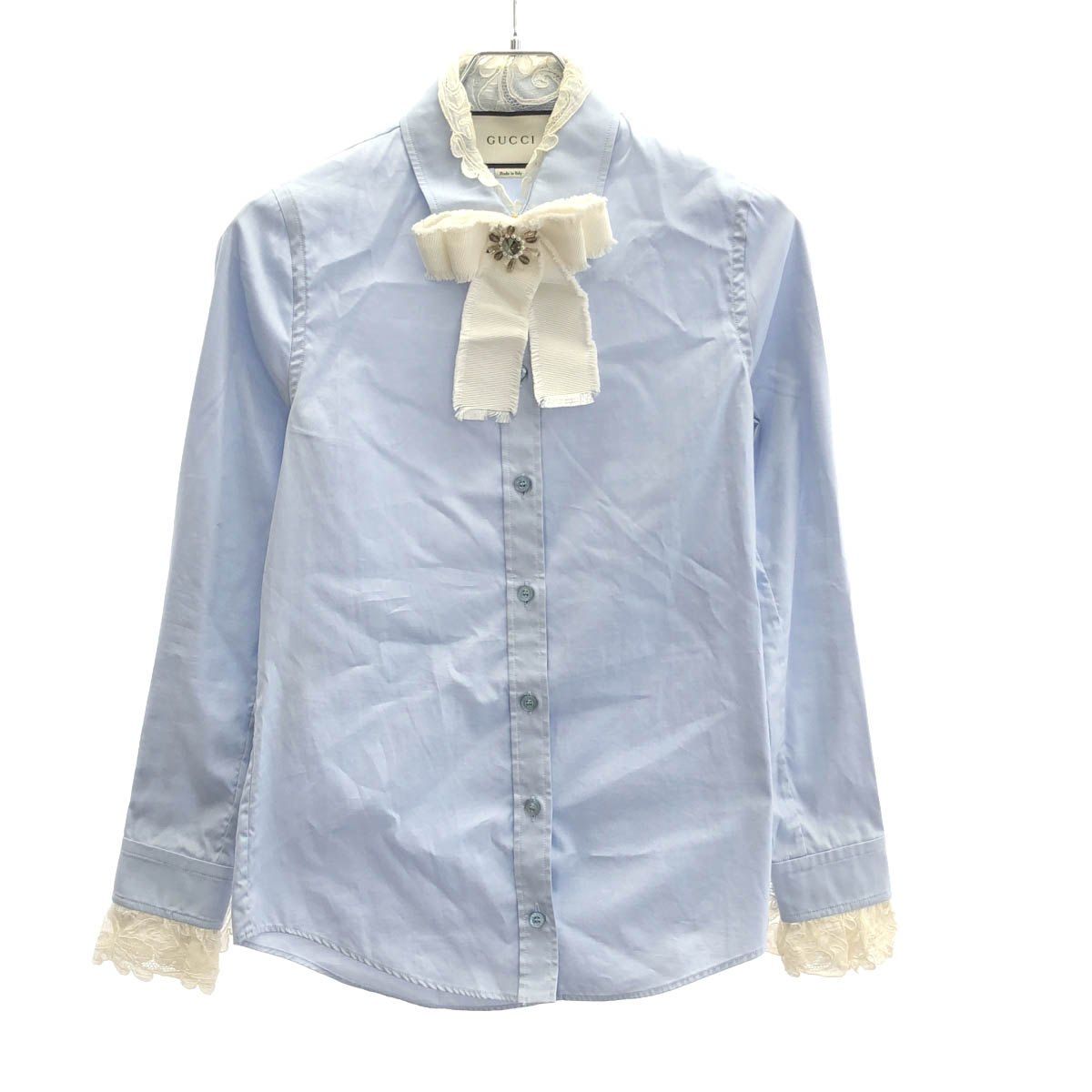 Gucci Lace Bijou Shirt