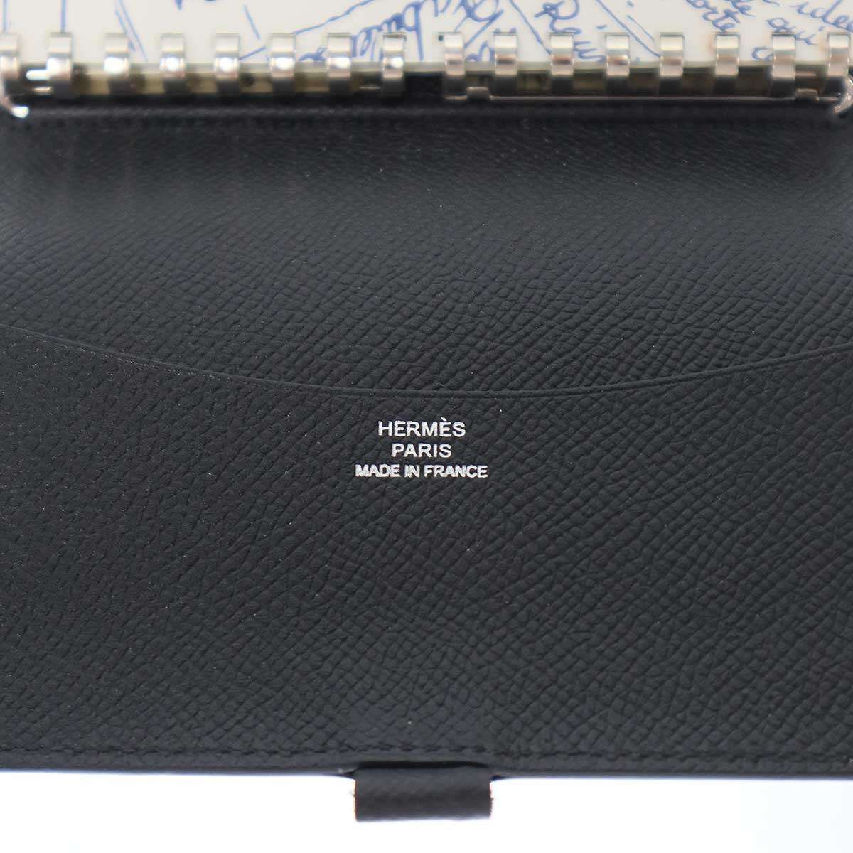 Hermes Agenda GM Pen Cover Case Black — view 3