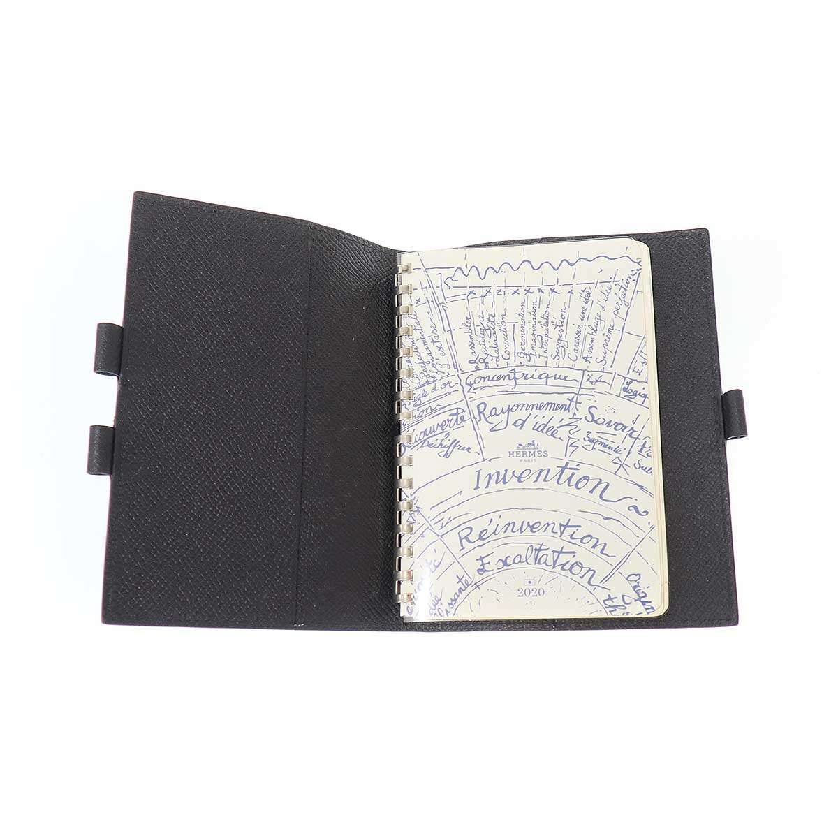Hermes Agenda GM Pen Cover Case Black — view 2