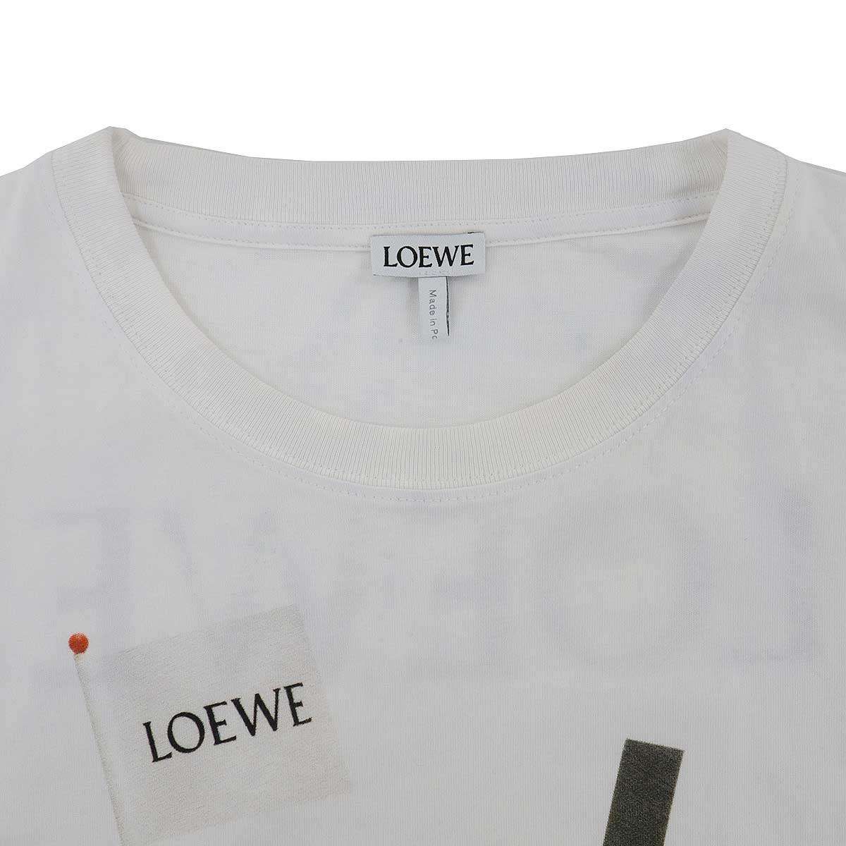Loewe Crafted World Limited Print T-Shirt White — view 4