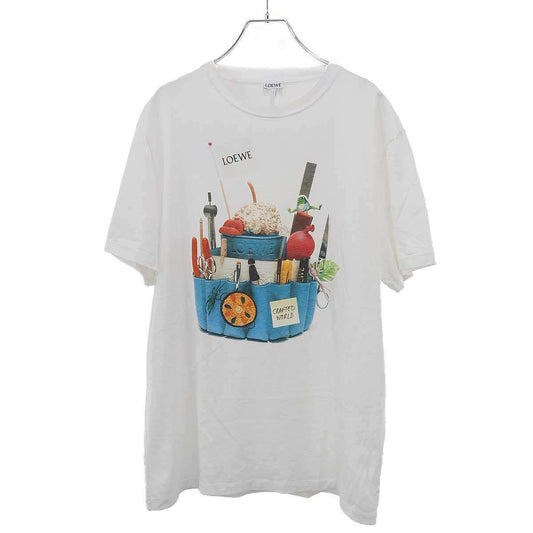 Loewe Crafted World Limited Print T-Shirt White