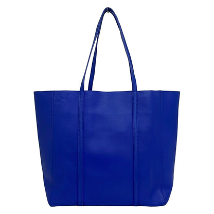 Balenciaga Tote Everyday Small Blue Leather — view 3