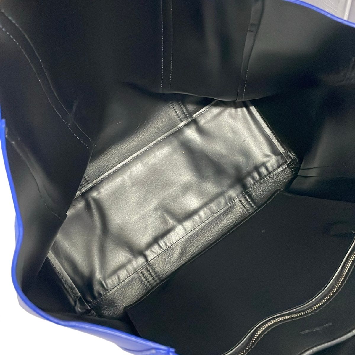 Balenciaga Tote Everyday Small Blue Leather — view 7