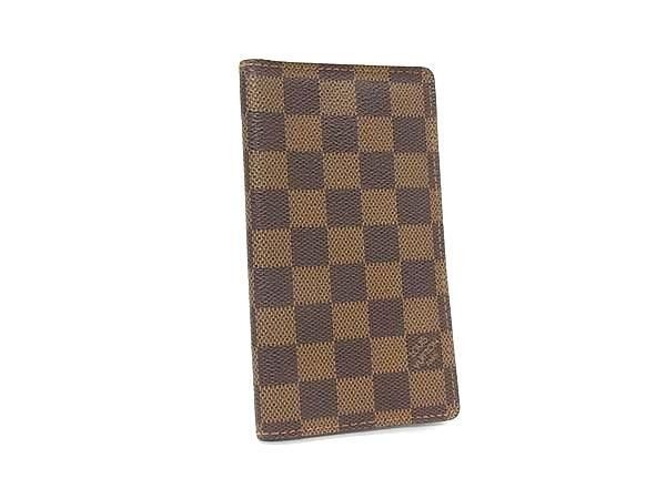 Louis Vuitton Notebook Cover Damier Agenda Posh Brown Leather