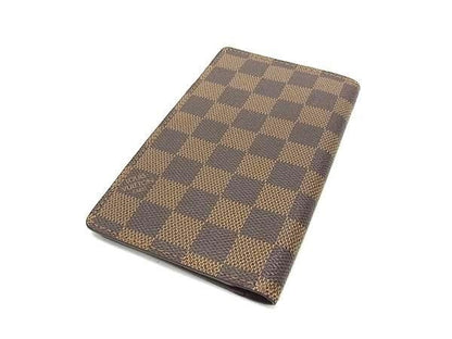 Louis Vuitton Notebook Cover Damier Agenda Posh Brown Leather — view 2