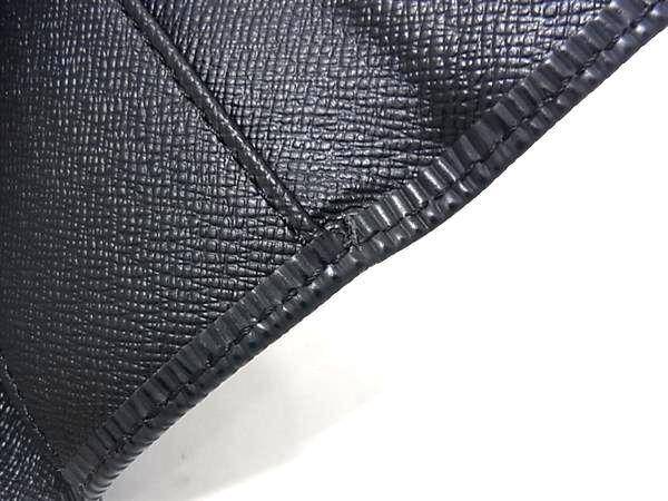 Louis Vuitton Key Case Epi Multicles 4 Black Leather Quadruple Strand Silver — view 5