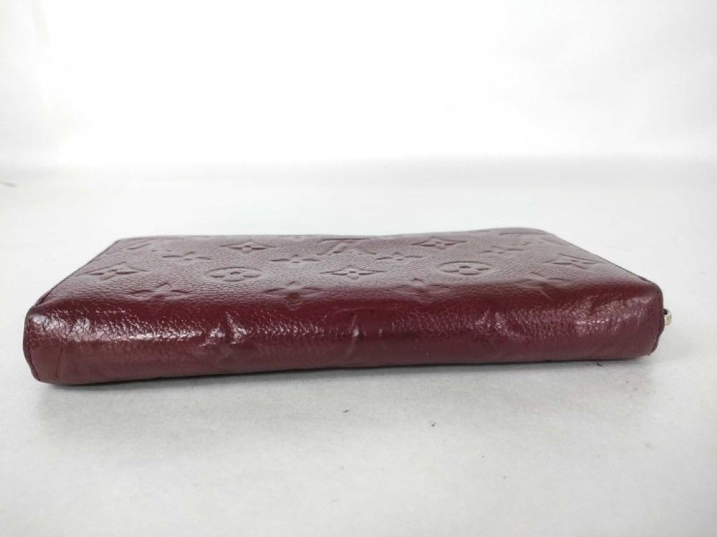 Louis Vuitton Wallet Zippy Leather Monogram Empreinte Zip Around Gold — view 4