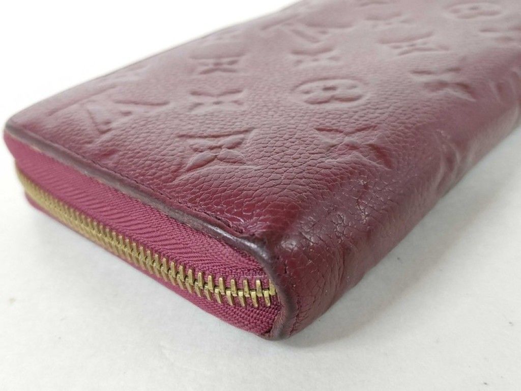 Louis Vuitton Wallet Zippy Leather Monogram Empreinte Zip Around Gold — view 3