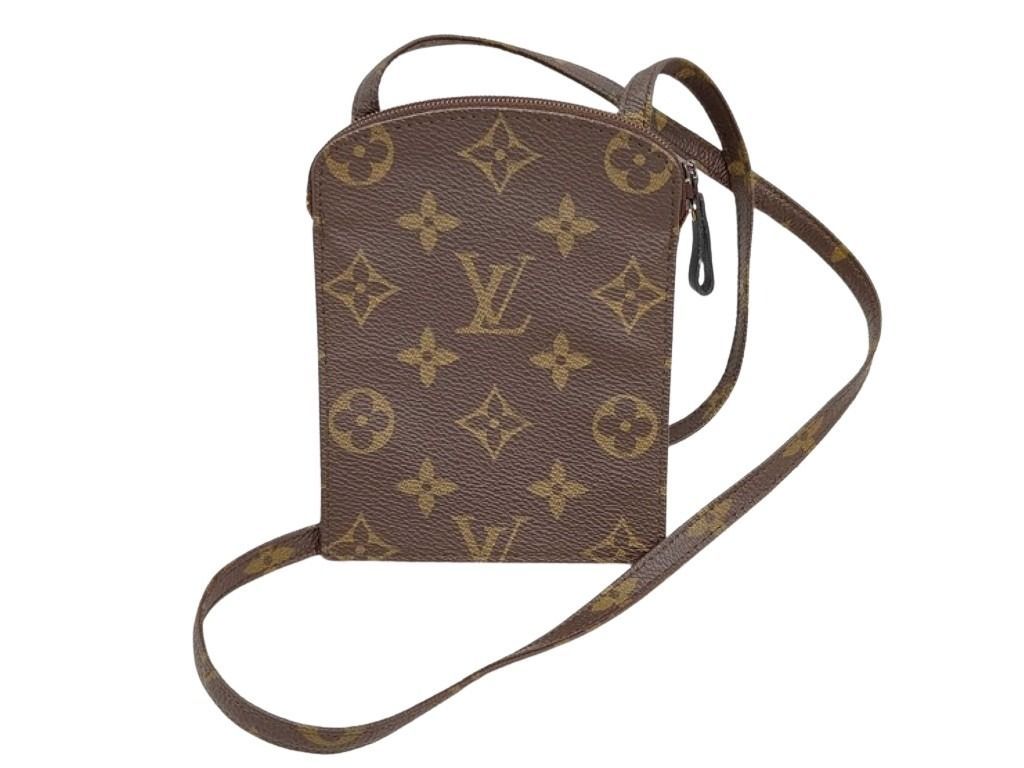 Louis Vuitton Shoulder Bag Pochette Cles Brown Monogram Pouch