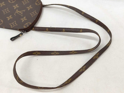 Louis Vuitton Shoulder Bag Pochette Cles Brown Monogram Pouch — view 3