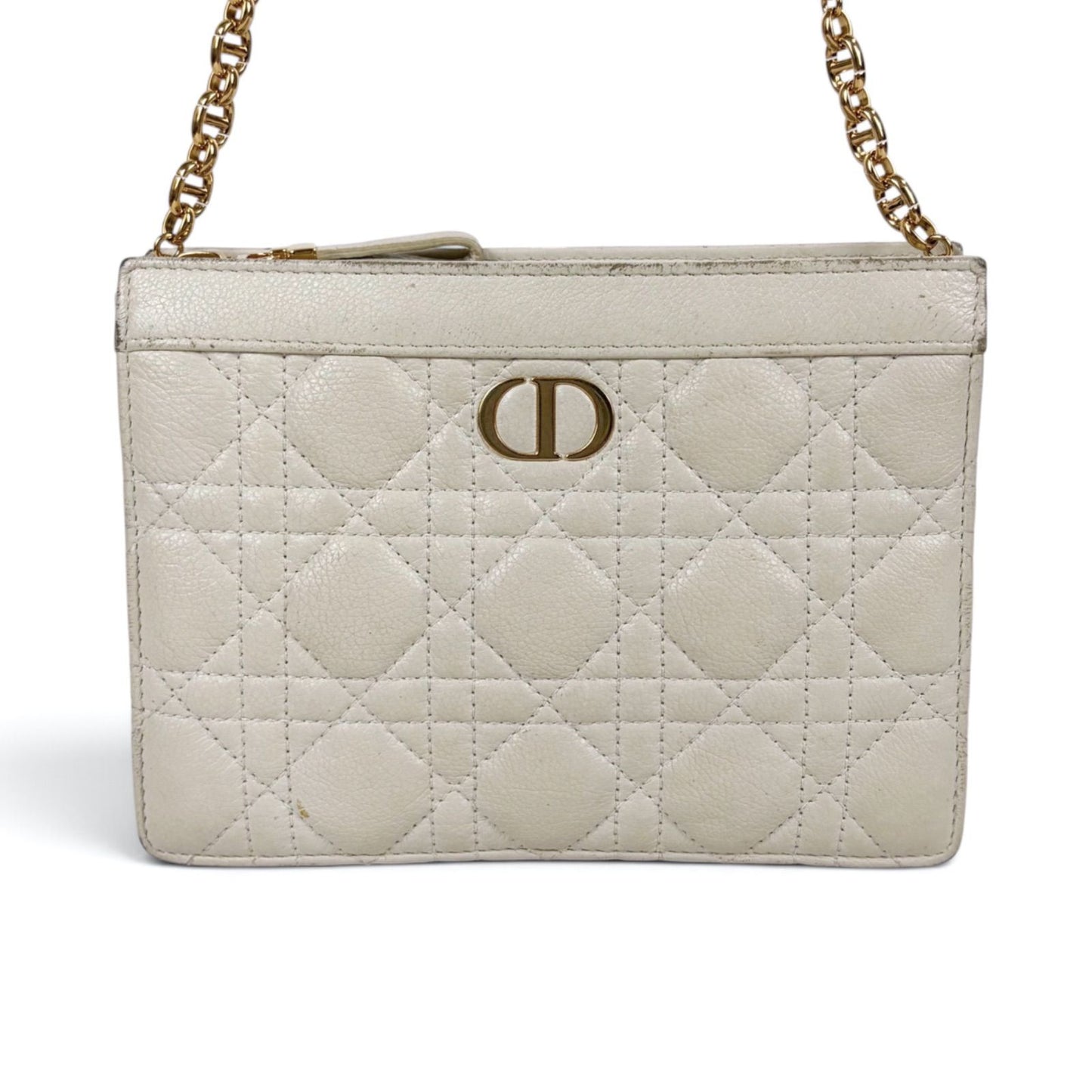 Dior Caro Every Pouch Pochette White — view 2