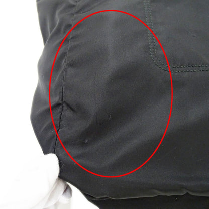 Prada Tote Shoulder Bag 2-Way Nylon Black Logo — view 8