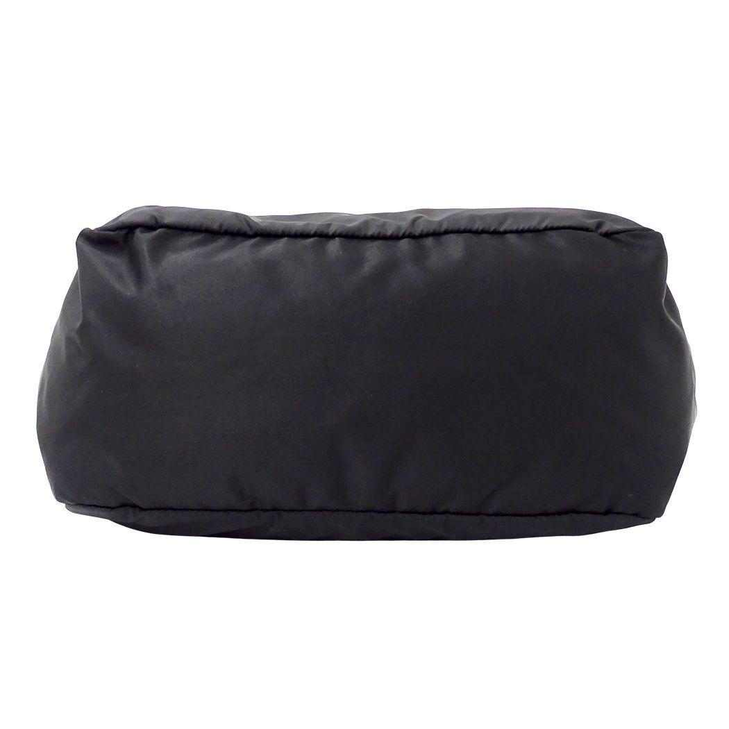 Prada Tote Shoulder Bag 2-Way Nylon Black Logo — view 3