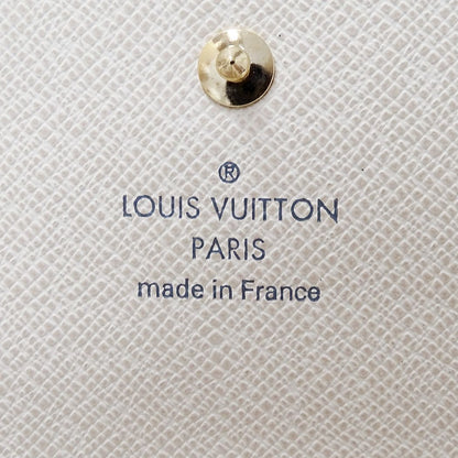 Louis Vuitton Wallet Damier Azur Bifold Portmonevier Cult Cles White Mini Small — view 5