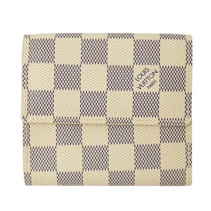 Louis Vuitton Wallet Damier Azur Bifold Portmonevier Cult Cles White Mini Small — view 2