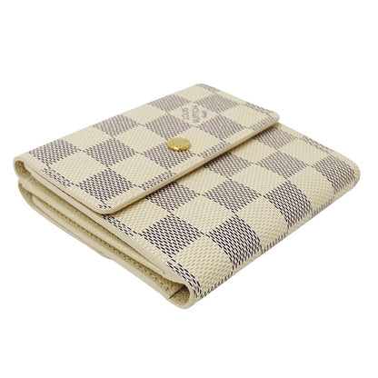 Louis Vuitton Wallet Damier Azur Bifold Portmonevier Cult Cles White Mini Small — view 3