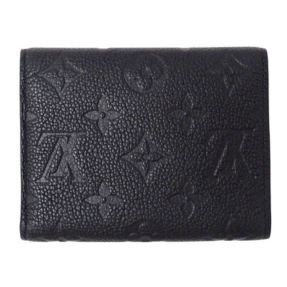 Louis Vuitton Wallet Monogram Empreinte Trifold Portefeuille Victorine Noir — view 2