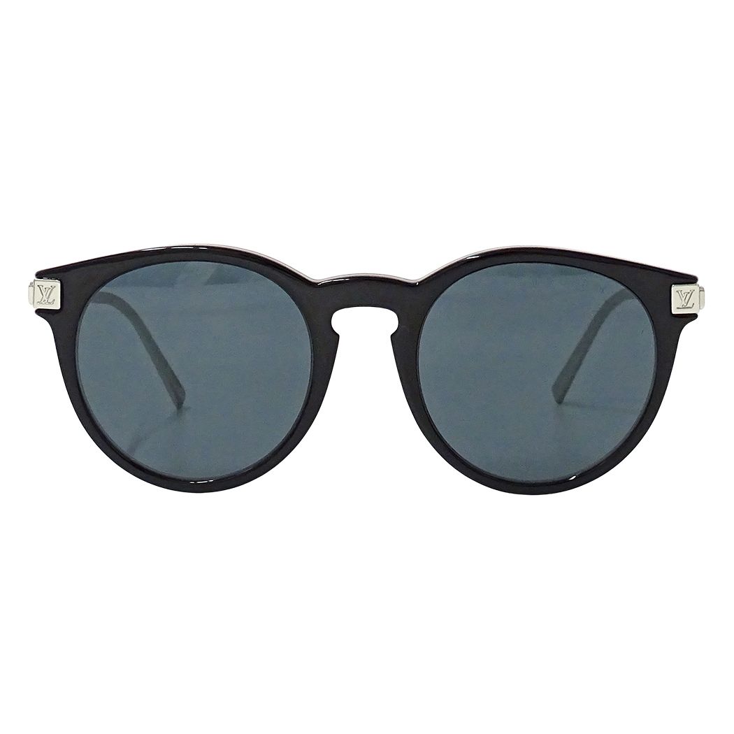 Louis Vuitton Sunglasses LV Rise Round Noir Black Summer Eyewear — view 2
