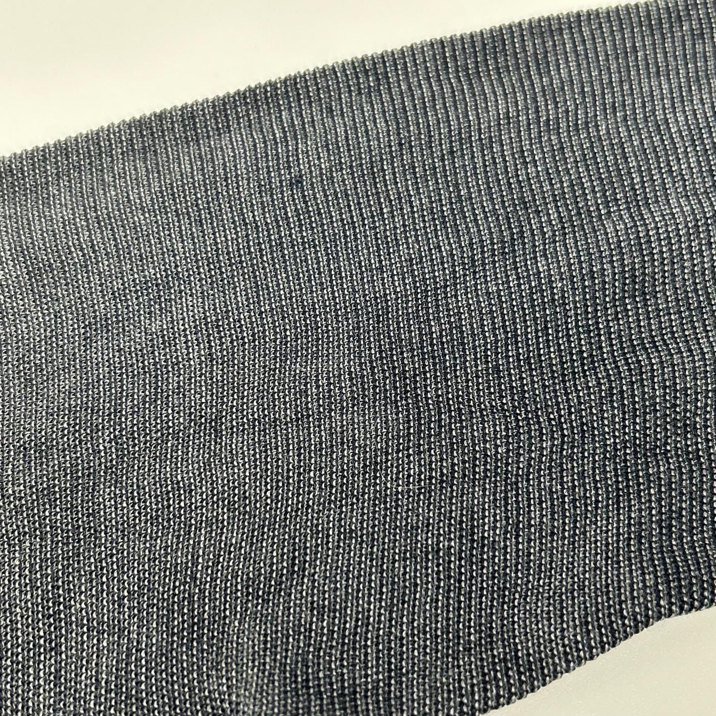 Louis Vuitton Charcoal Damier Pattern Crew Neck Long Sleeve Knit Sweater — view 8