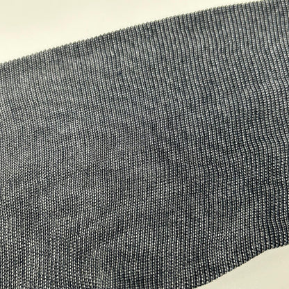 Louis Vuitton Charcoal Damier Pattern Crew Neck Long Sleeve Knit Sweater — view 8