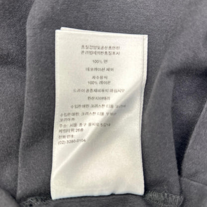 Dior Bee Embroidery Black Crew Neck T-Shirt — view 7