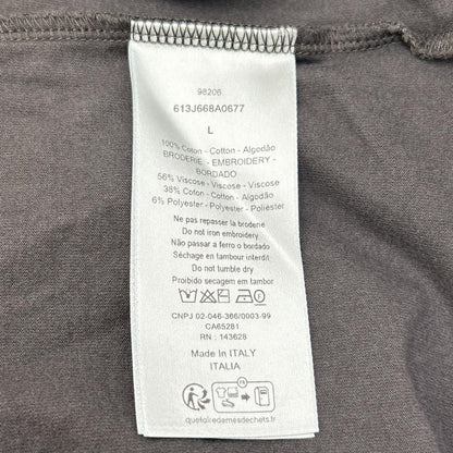 Dior Roulis Bon Black Crew Neck T-Shirt — view 5