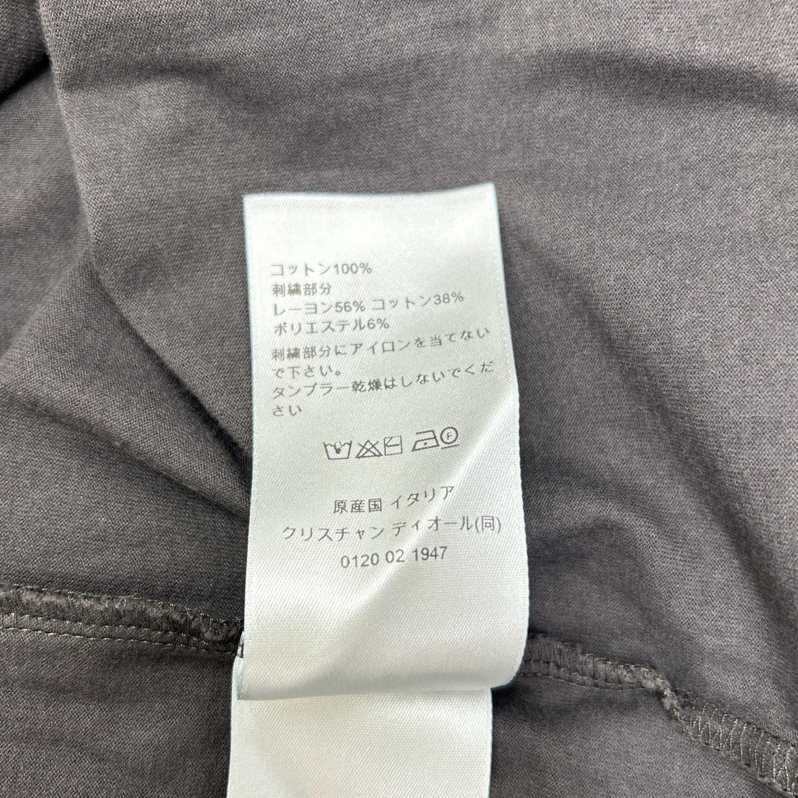 Dior Roulis Bon Black Crew Neck T-Shirt — view 6