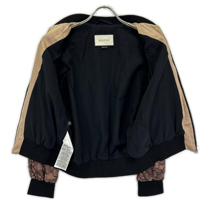 Gucci Black Beige Lace Jacket — view 3