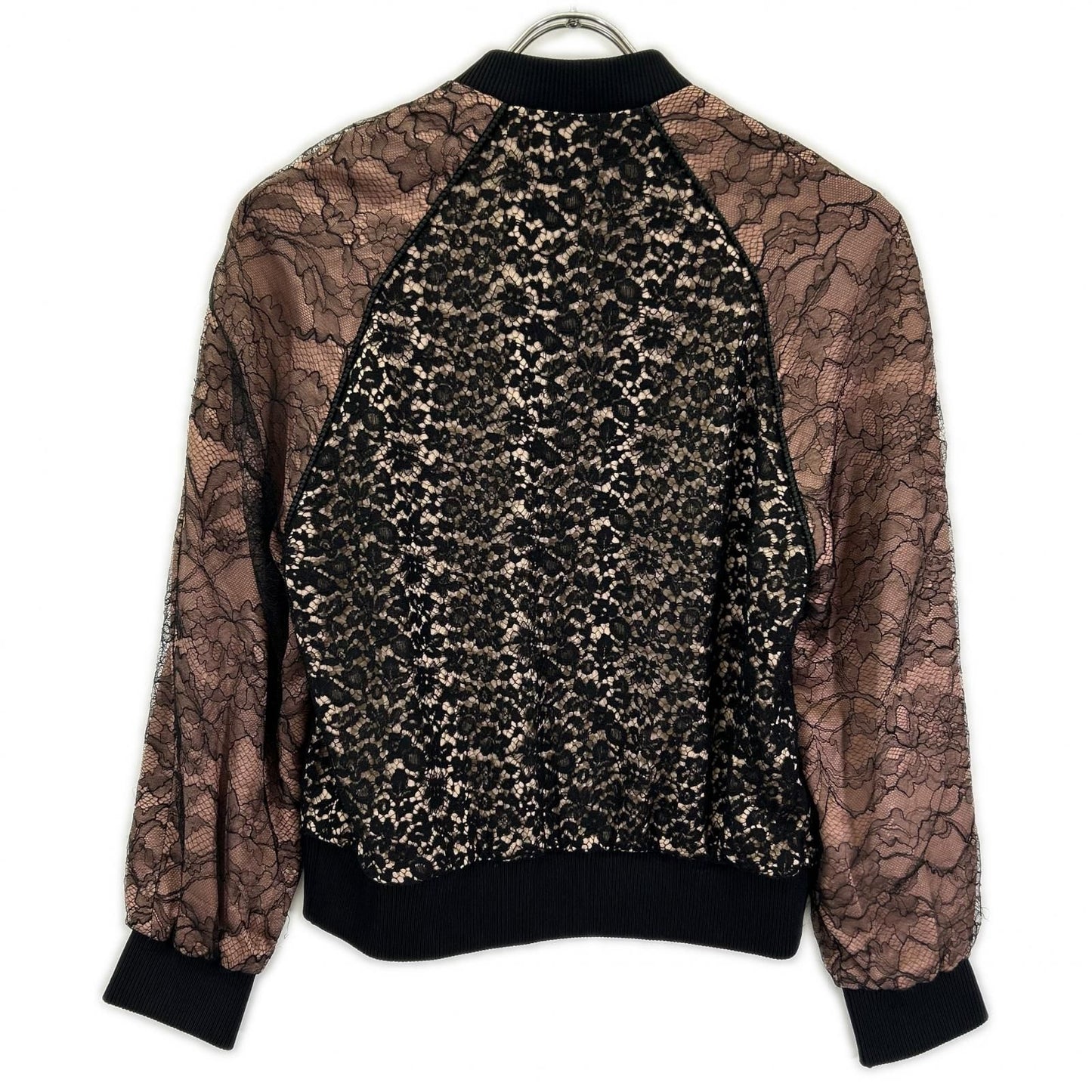 Gucci Black Beige Lace Jacket — view 2
