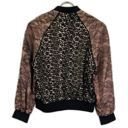 Gucci Black Beige Lace Jacket — view 2