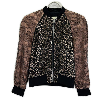 Gucci Black Beige Lace Jacket