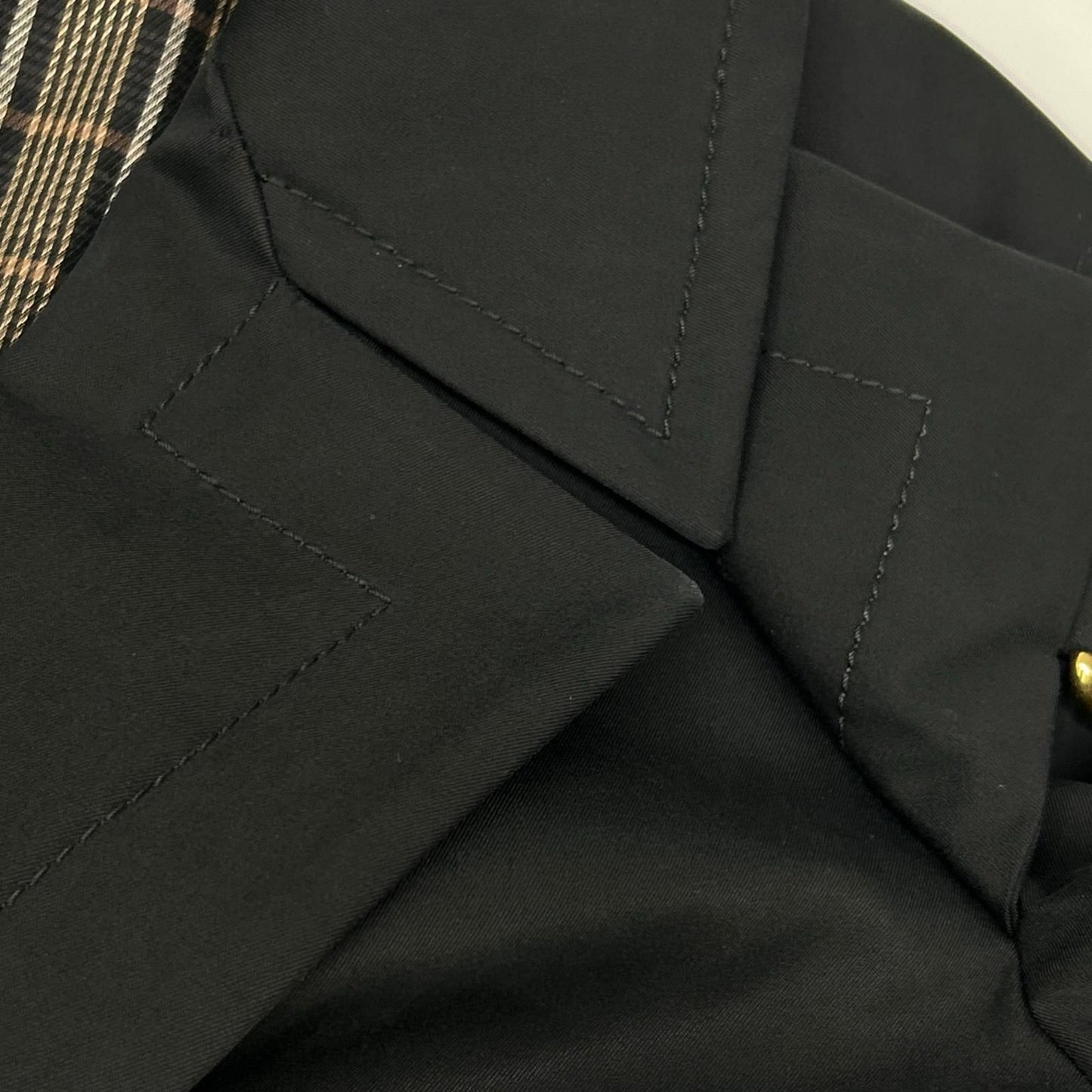 Gucci Era 08 Black Trench Coat 40 — view 7