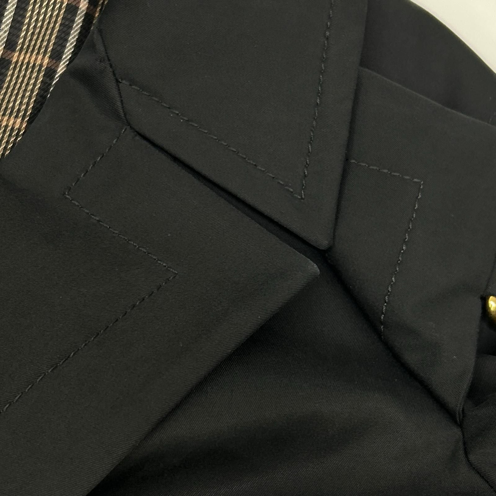 Gucci Era 08 Black Trench Coat 40 — view 7