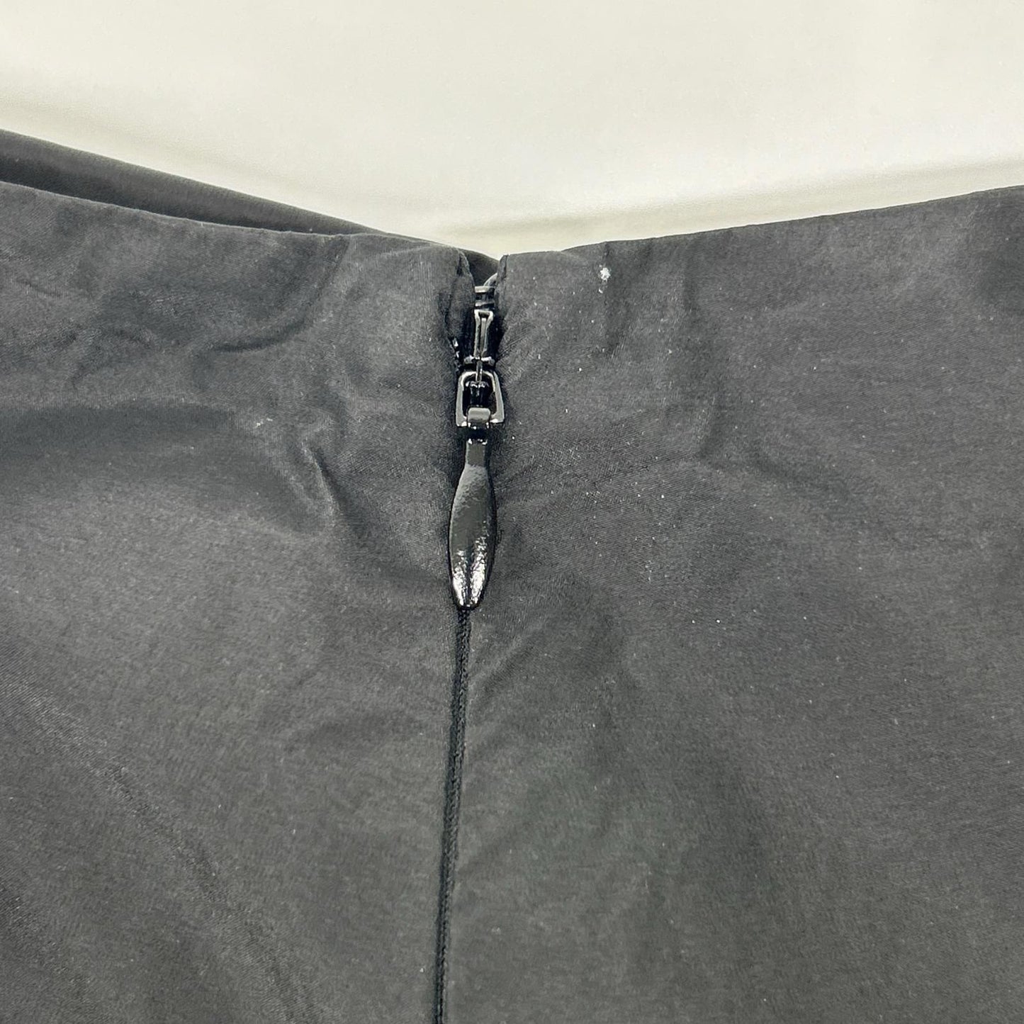 Dior Black Nylon Long Pleated Skirt — view 5