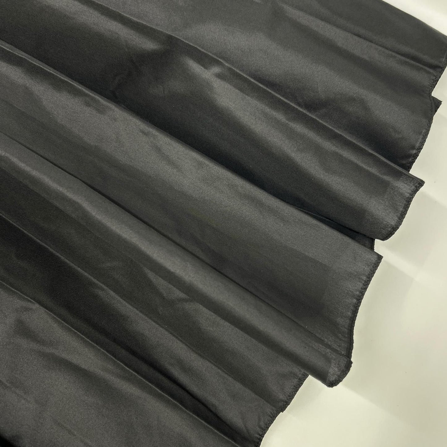 Dior Black Nylon Long Pleated Skirt — view 8