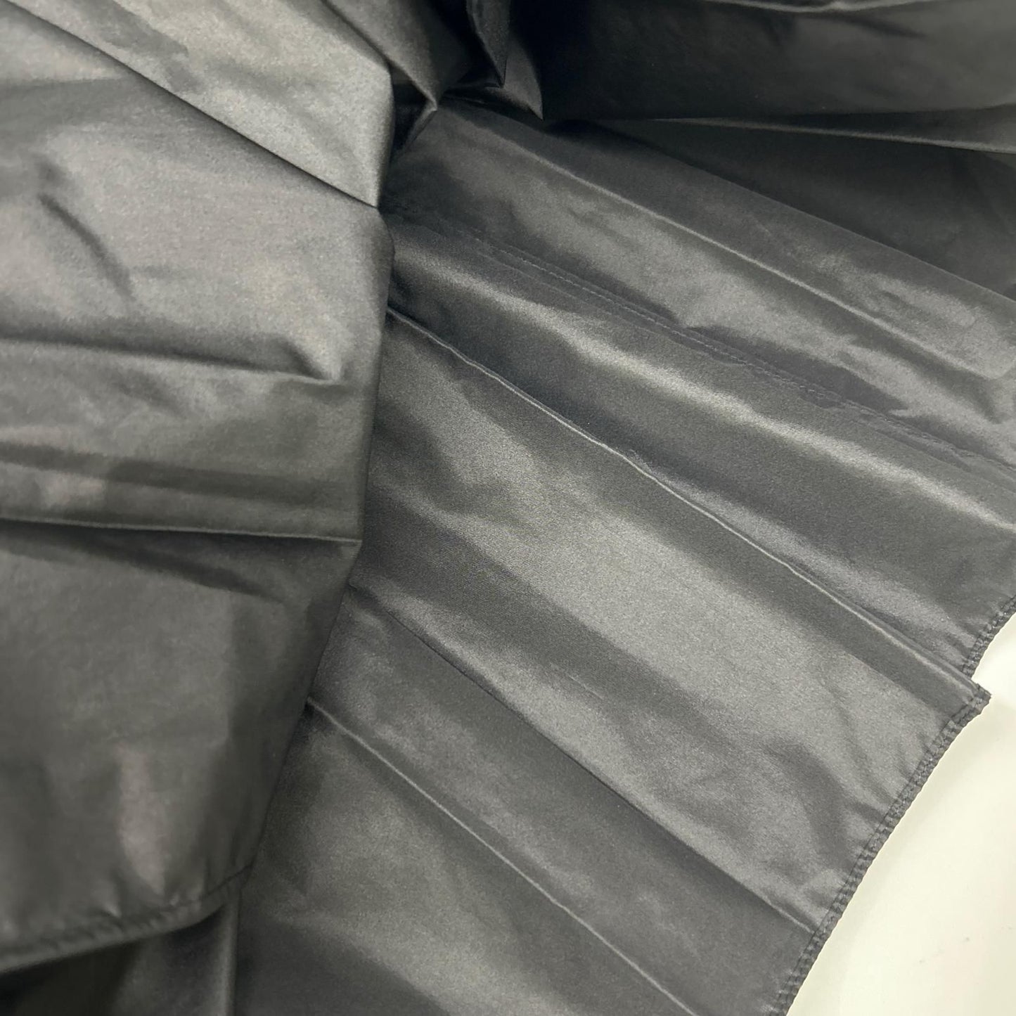 Dior Black Nylon Long Pleated Skirt — view 9