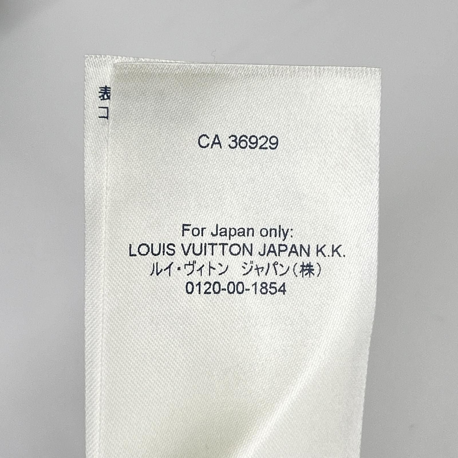 Louis Vuitton Black Embossed LV Logo T-Shirt XL — view 4