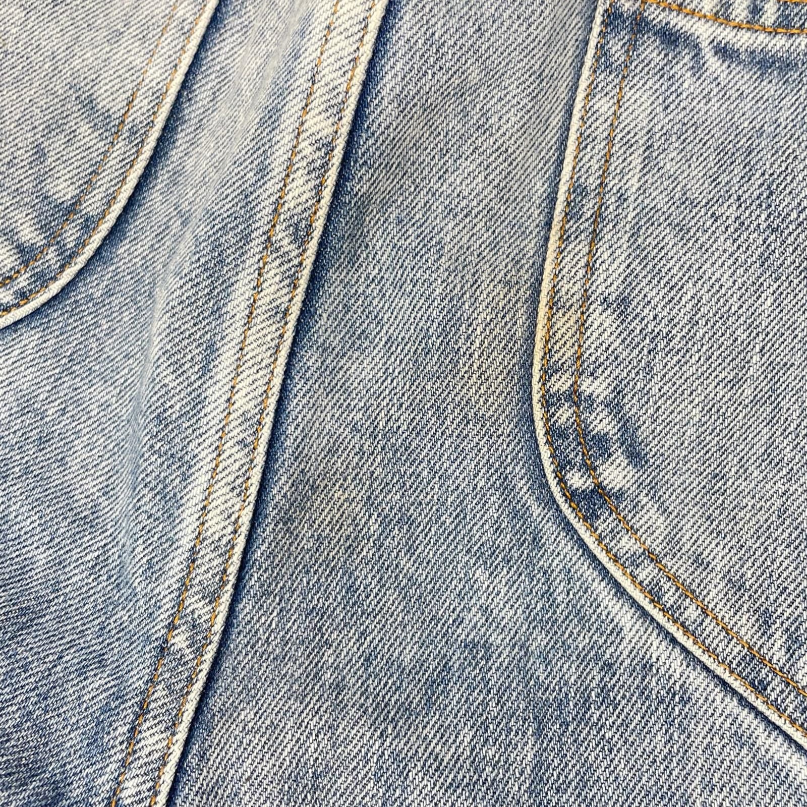 Louis Vuitton Indigo Washed Slim Jeans Denim Pants 33 — view 7