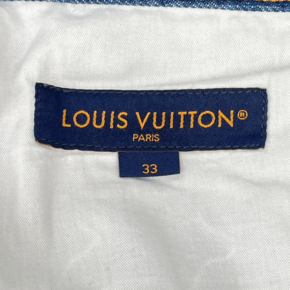 Louis Vuitton Indigo Washed Slim Jeans Denim Pants 33 — view 4