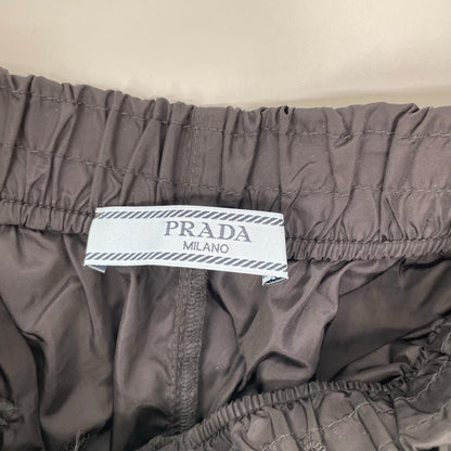 Prada Black Green Line Nylon Pants — view 3
