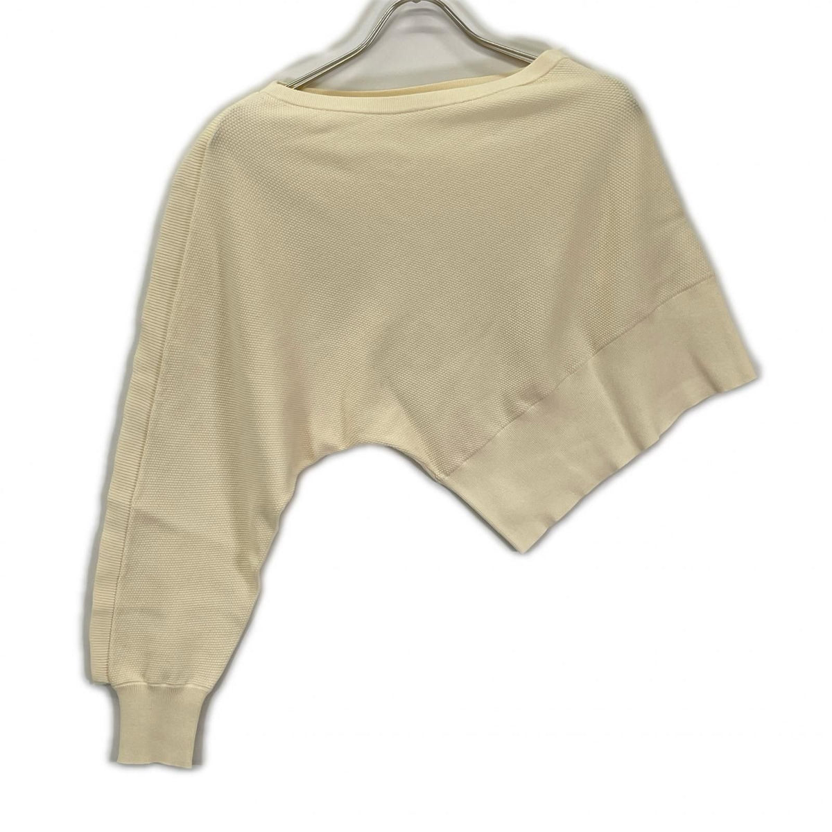 Max Mara Ivory Deformed Knit Sweater
