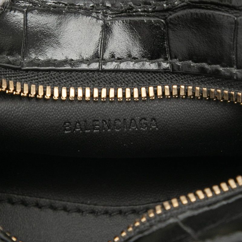 Balenciaga City Neo Classic Super Nano 2-Way Shoulder Bag Croco — view 7