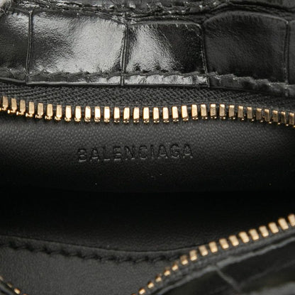 Balenciaga City Neo Classic Super Nano 2-Way Shoulder Bag Croco — view 7